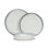 French Home, Water's Edge, Porcelain 12-Piece Dinnerware Set