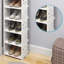 8 Pair Shoe Rack