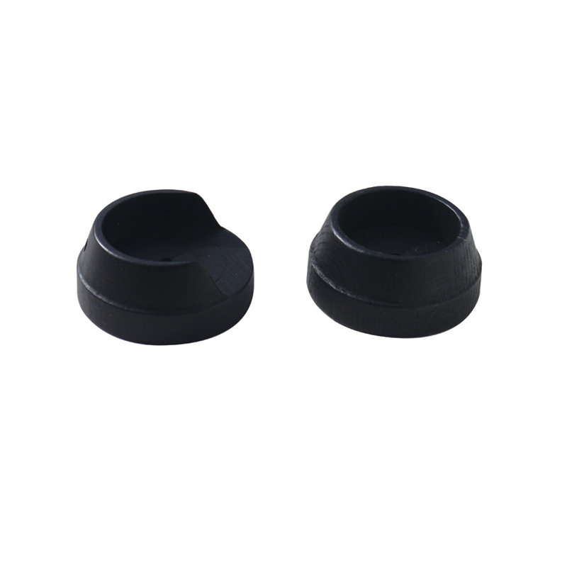 Wood Mounting Bracket, Black, 3.5 cm