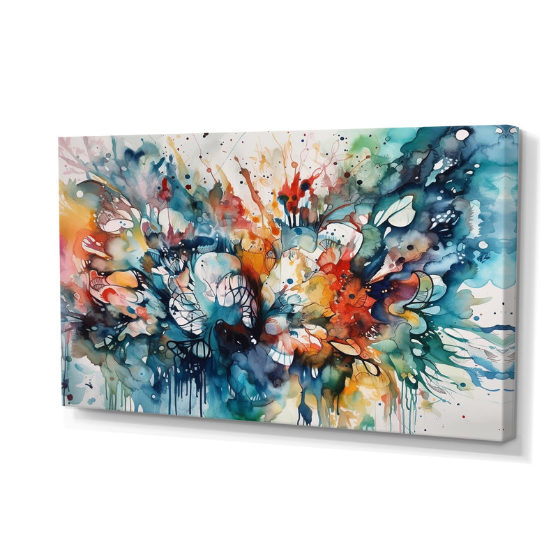 Captivating Boho Dance I - Art mural encadré abstrait