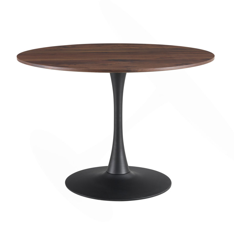 Table de salle à manger TULIP, diamètre 106 cm ROND, bois naturel