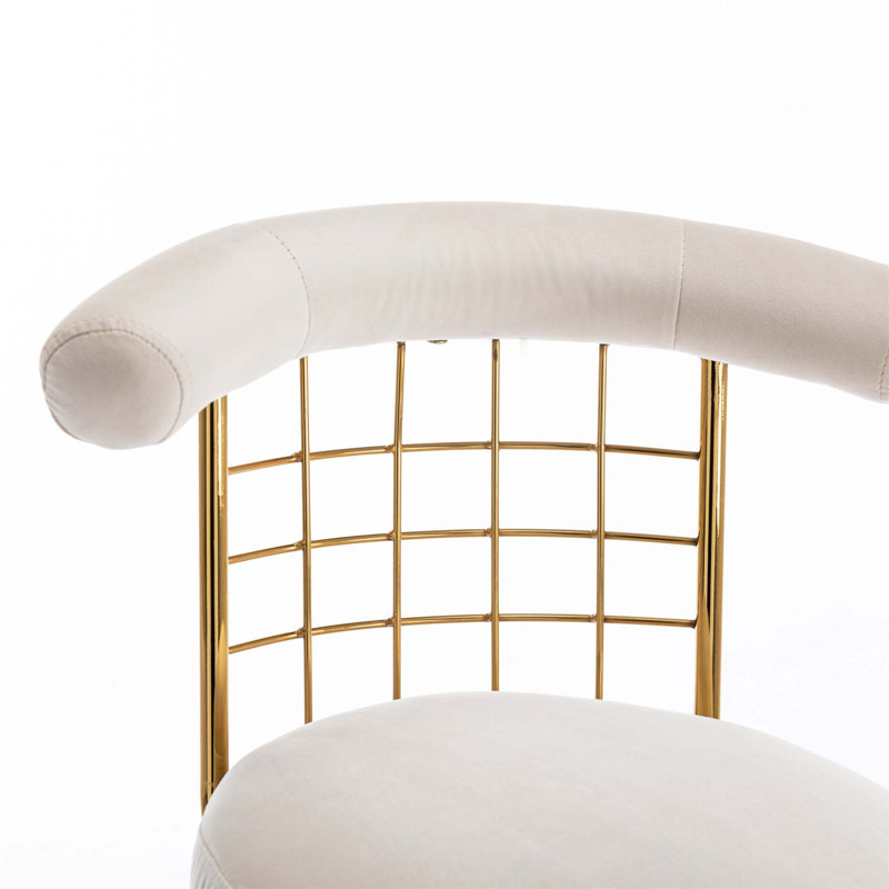Tabouret de bar 32 po Quincella, Beige
