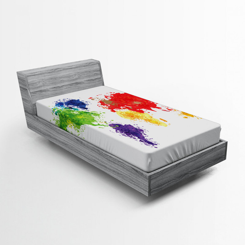 Microfiber Fitted Sheet, Twin Fitted Sheet
