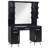 Beka Vanity Set with Mirror Make up Table Spa Beauty Styling Barber Station-504220398