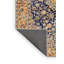 Tissé à la machine à la machine à partir de laine/polyester brun/noir/bleu Tapis décoratif-1566535737