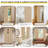 Blackout Room Divider Curtain for Bedroom, Curtain for Patio Sliding Door & Living Room Thermal Insulated Privacy Drapes, 1 Panel-207930301-207930300