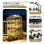 Indoor 4-Tier Mini Greenhouse with Grow Lights