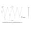 Luminaire suspendu moderne à DEL 4 po Mason-95320027