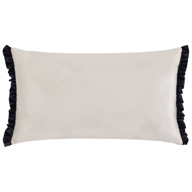 Fawley Rectangular Cushion Cover, Black