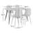 Awwal 4 - Person Four Leg Dining Set-749972220-681135530