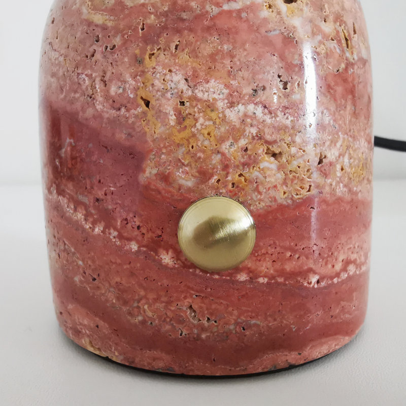 Snow ball table lamp-green, Pink