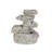 Caelinn Easy Fountain Cascading Rocks Self-Contained Solar Powered Garden Fountain incl LEDs - L 47 cm x W 46 cm x H 53 cm