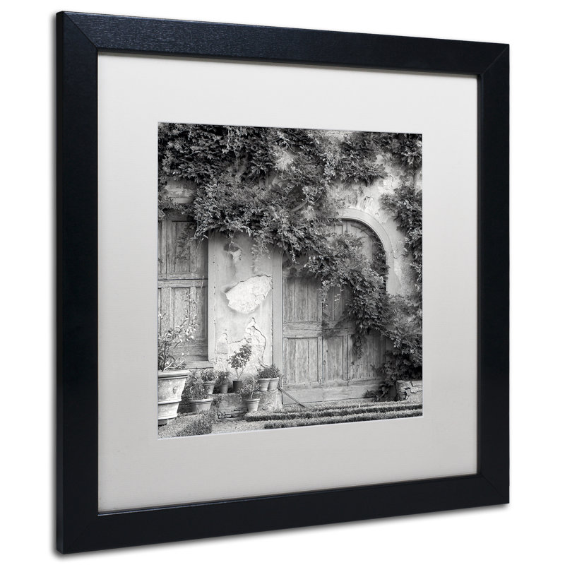 Alan Blaustein, «Tuscany VI», reproduction de photo encadrée, Blanc, H 16 po x l 16 po x P 0,5 po