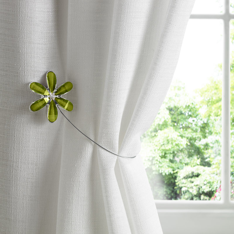 Amalfi 7cm Curtain Holdback/Tieback, Silver