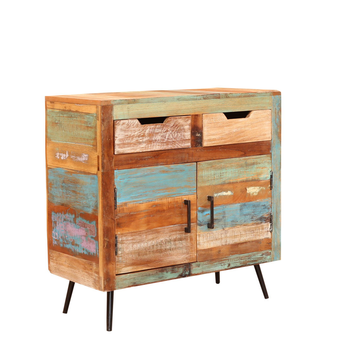 Damek 80cm Solid Wood Sideboard