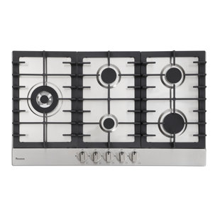 Rangaire 34 Inch Stainless Steel Natural Gas 5 Burner Cooktop