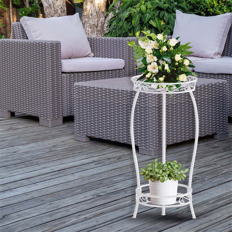 Plant Stand, White