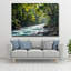 Décoration murale en verre trempé Jungle River-131972331