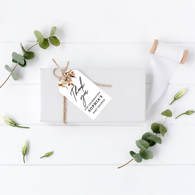 Étiquettes-cadeaux classiques personnalisées, Oui