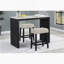 Contemporary Backless Bar Stools Set, Ideal For Dining Room And Kitchen, Blending Style And Comfort For A Great Experience