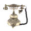 Téléphone scolaire antique à l'ancienne
