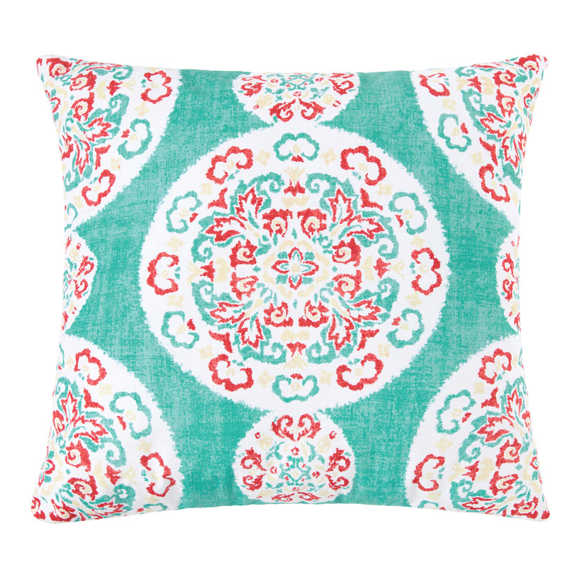 Medallion Printed Throw Pillow