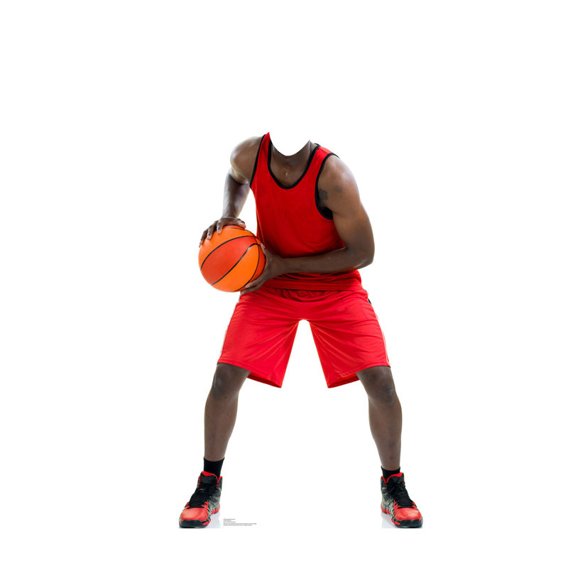 68 in. Basketball Cardboard Standup