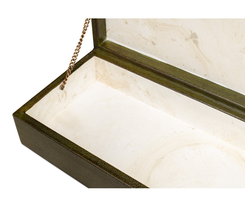 Gatsburg Handmade Decorative Box, Green
