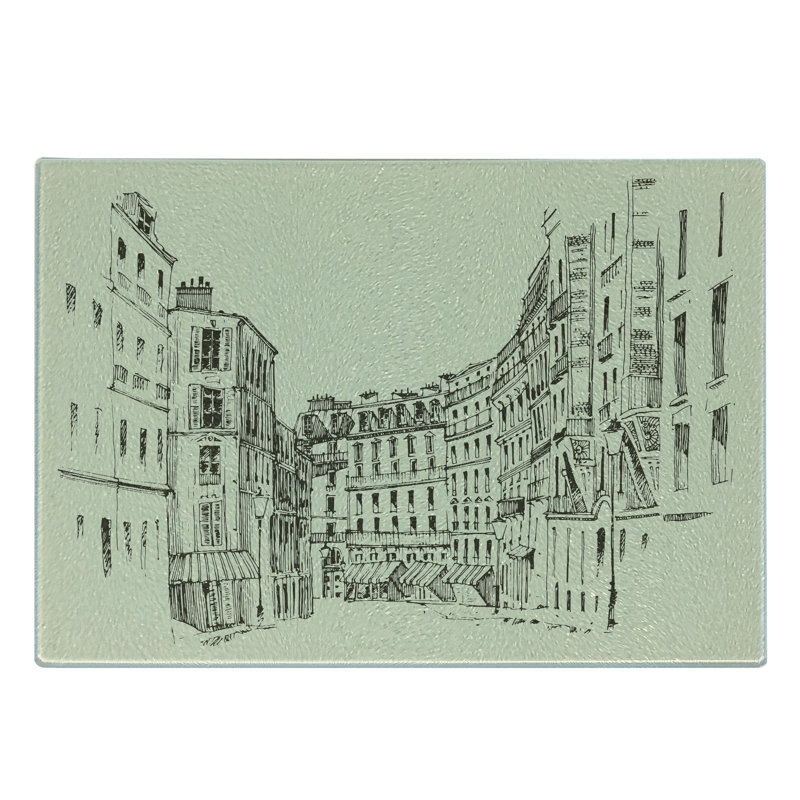 East Urban Home Glass Cutting Board