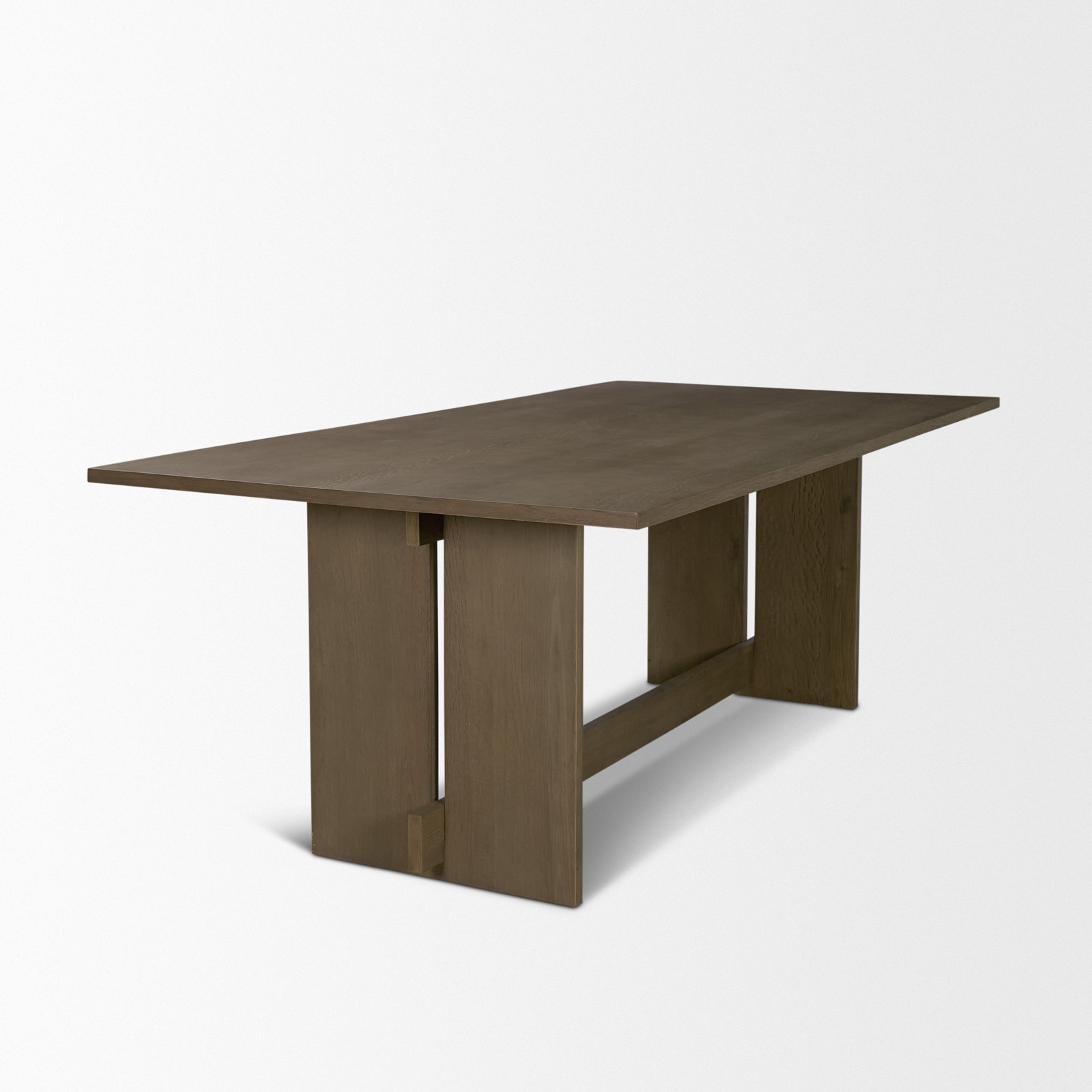 Dalina 84"ining Table, Brown-Medium