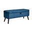 Ahkeem Velvet Upholstered Storage Bench-181688696