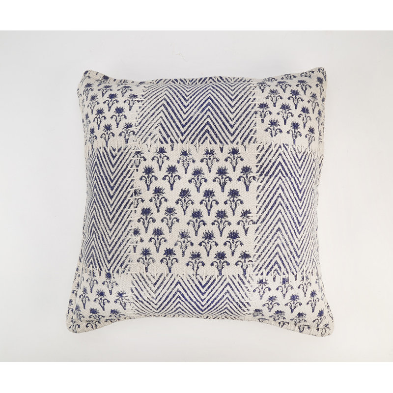  Cotton Chevron Throw Pillow