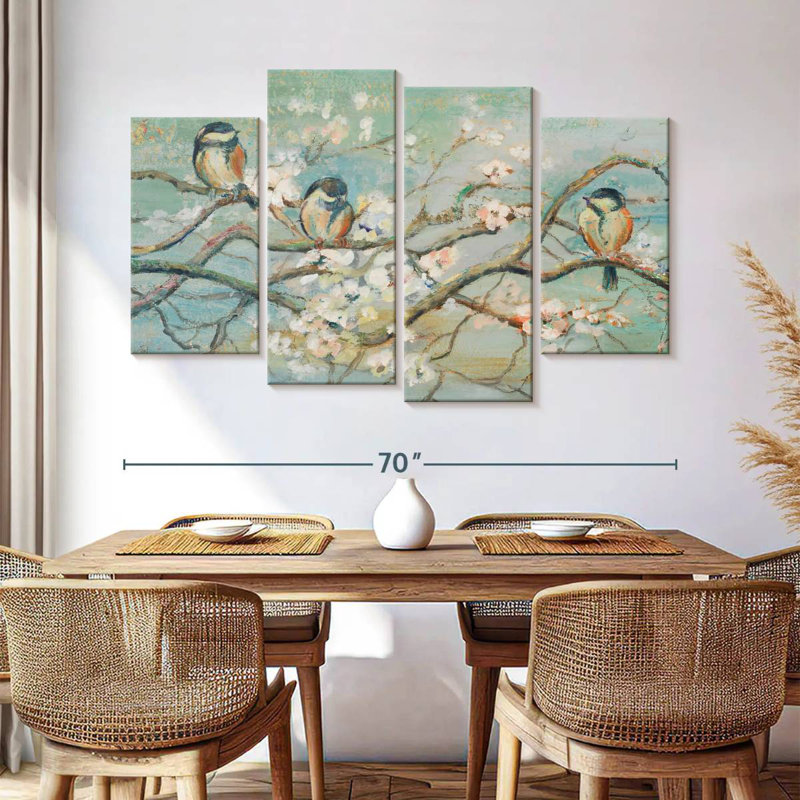 Brampt Spring Branch With Birds