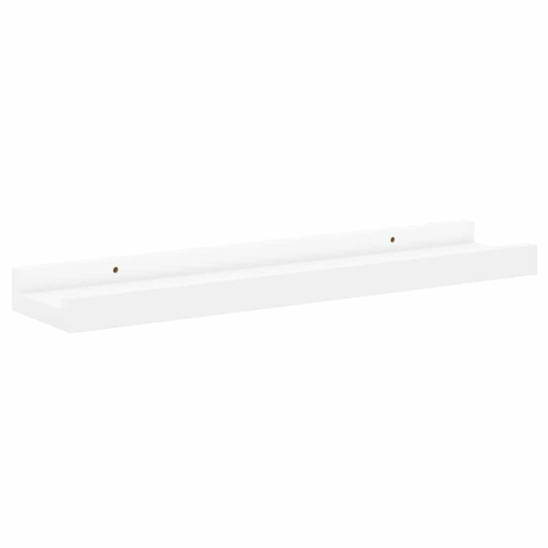 Floating Shelf, 1.2'' H x 39.4'' W x 3.5'' D, White