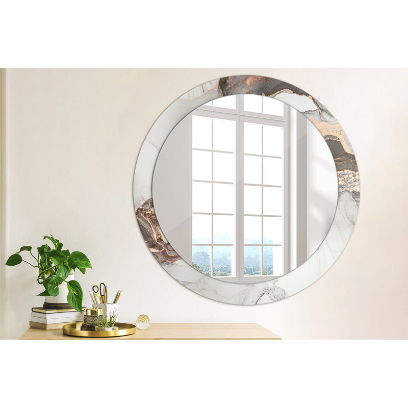 Huldar Glass Flat Wall Mirror