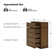Advith 50'' H Traditional 5 - Drawer Dresser with Hidden Drawer and Separate Storage