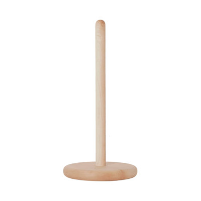 Simple Wood Freestanding Paper Towel Holder