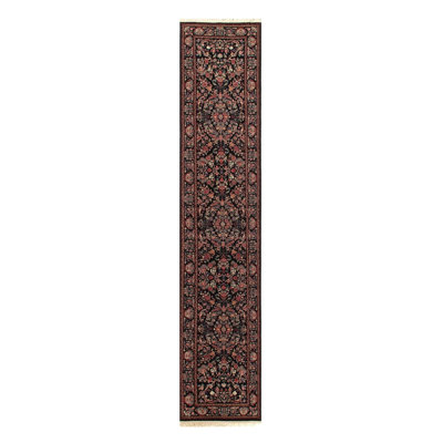 Hand Woven Cotton and Wool Oriental Area Rug