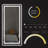 LED Mirror Full Length Mirror With Lights Wide Standing Tall Full Size Mirror For Bedroom Giant Full Body Mirror Large Floor Mirror With Lights Stand Up Dressing Big Lighted Mirror