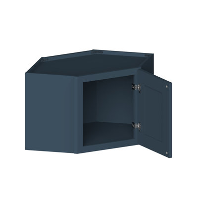 CASAINC Ready-to-Assemble W24"x D12"x H18" Kitchen Short Corner Wall Cabinet