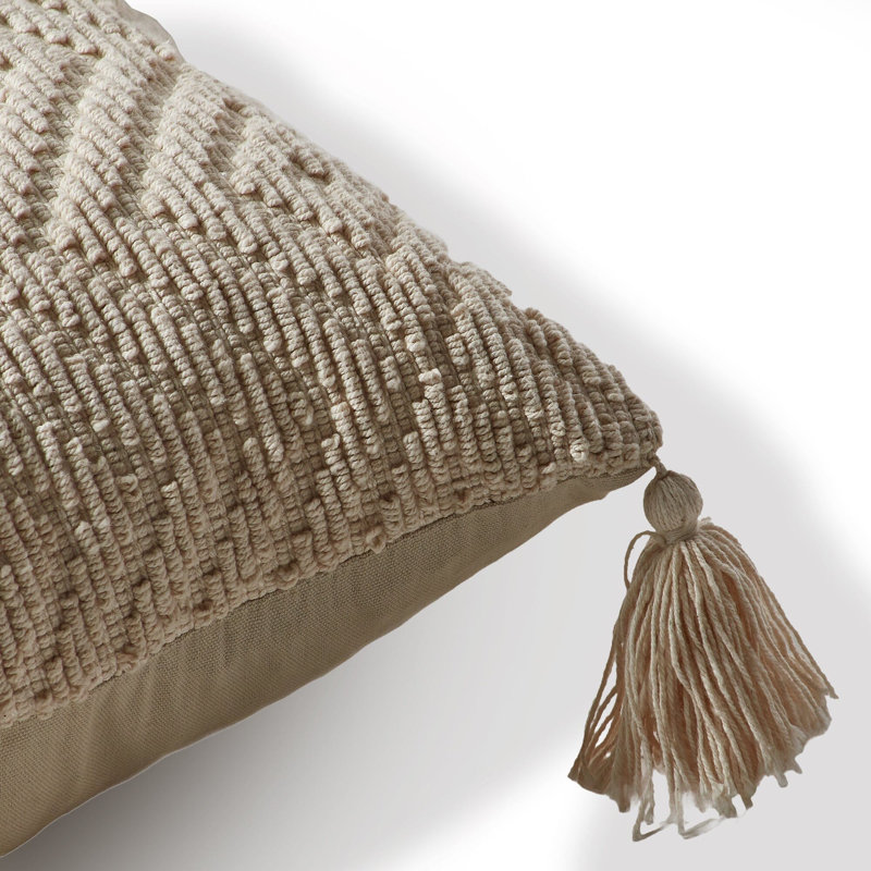 Jaziel Off White Cushion Cover