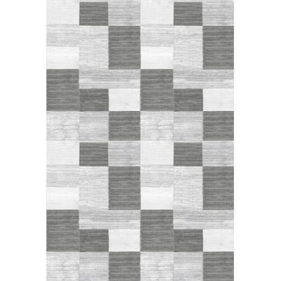 Tapis tissé de qualité supérieure, 5,9 x 9,2 pieds | 100% polyester, 650 g / m² | Pois antibactérien antidérapant en PVC, d'une hauteur de poils de 0,3 po | Lavable à la machine, impression numérique 3D | Parfait pour le salon et la chambre à coucher