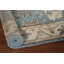 Tapis de couloir bleu clair Oushak