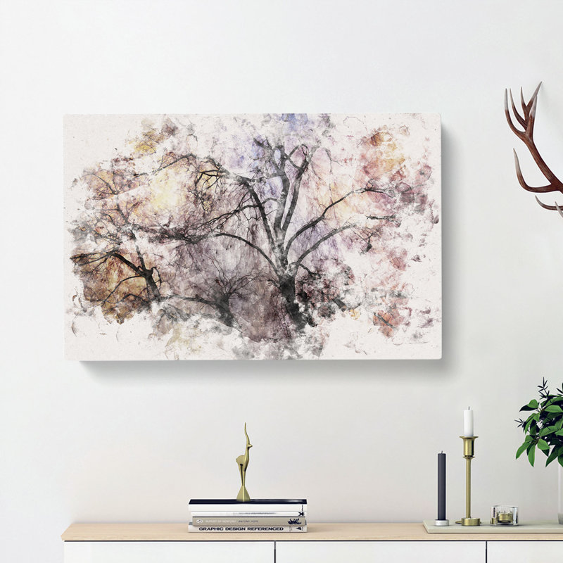 Weeping Willow Tree - Wrapped Canvas, 40cm H x 60cm W x 3cm D