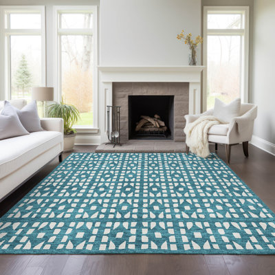 Tapis rectangulaire 1 pi 8 po x 2 pi 6 po Chayden avec envers antidérapant