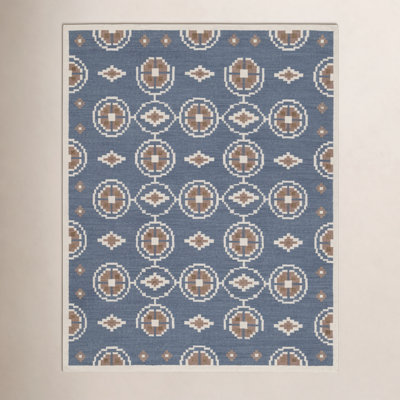 Heidi Flatweave Geometric Wool Rug