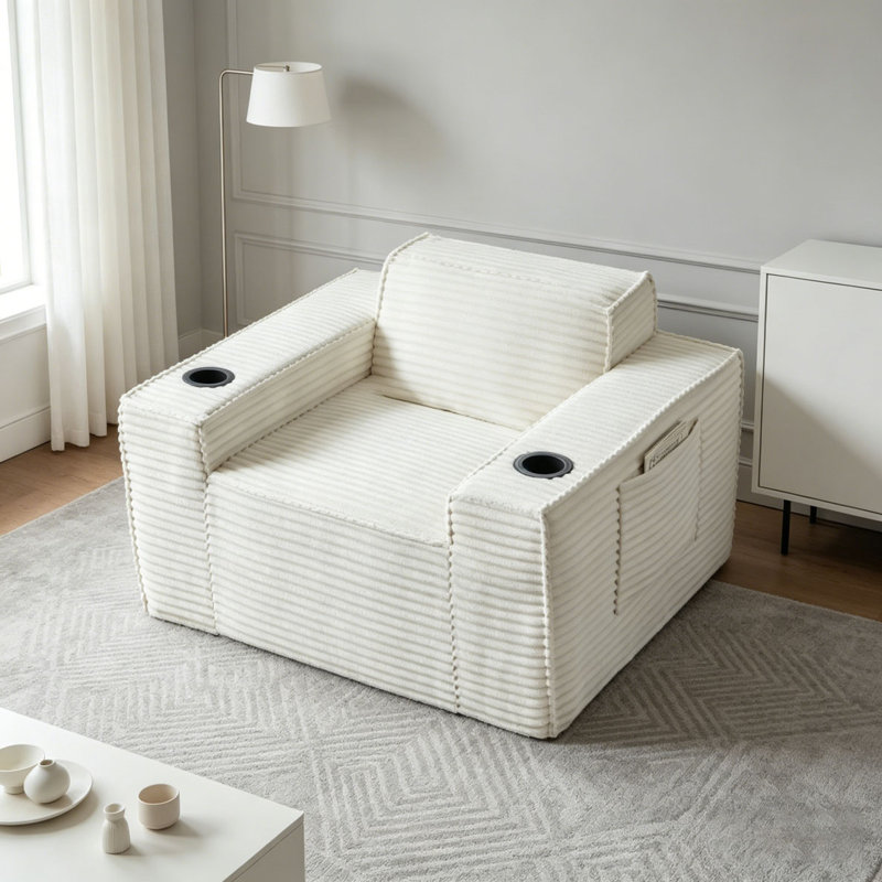 Fauteuil 1Spress, Blanc