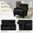 Jakeim 28‘’ Upholstered Accent Chair with Arm-1175243028