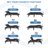 Adjustable Bed Frame With Memory Foam Mattress-276670674