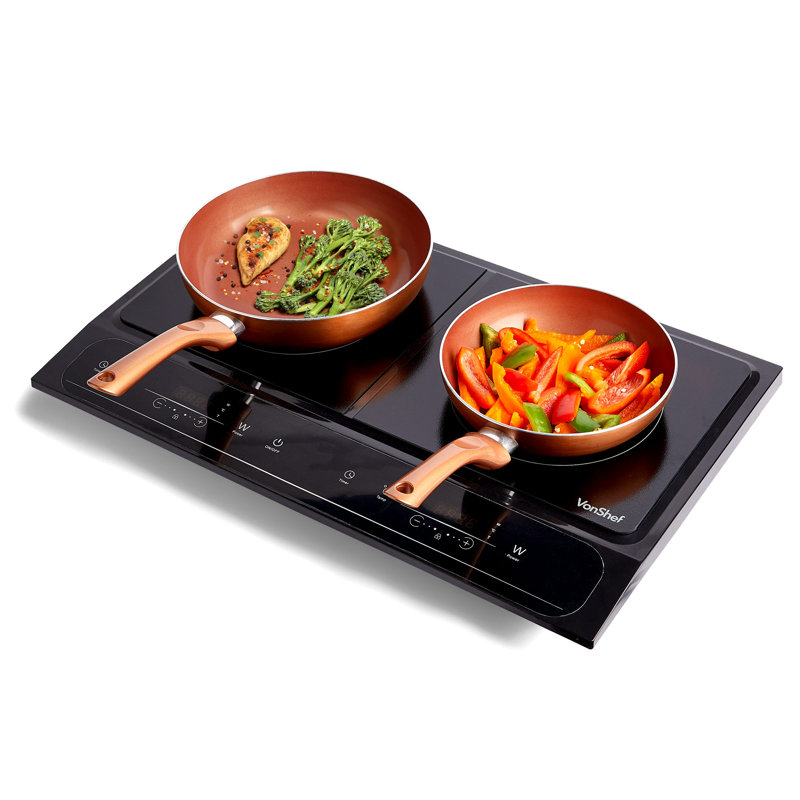 VonShef 2800 Watt Induction Double Burner
